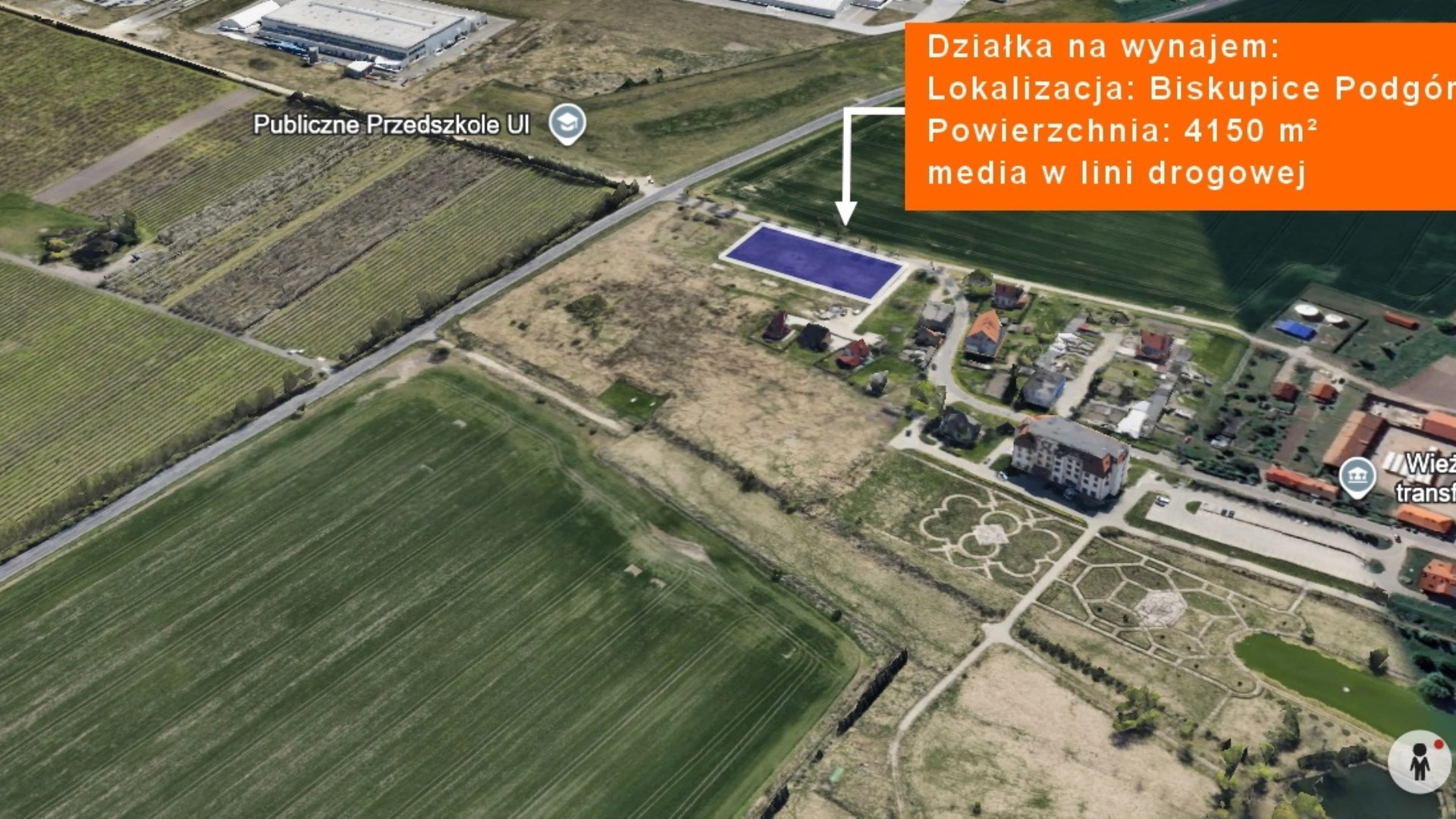 Działka na wynajem