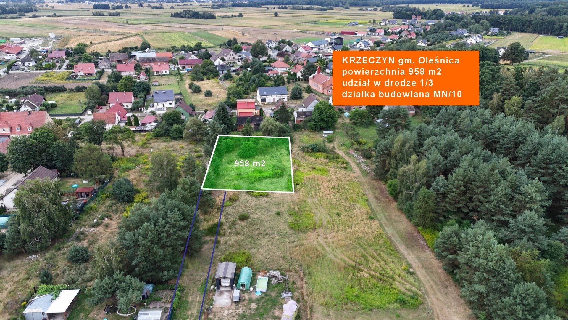 Działka na sprzedaż